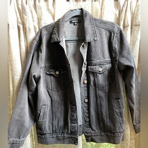 MISSGUIDED Black Denim Jacket